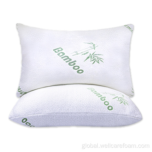 Cool Gel Memory Foam Wedge Pillow Bamboo charcoal fiber memory foam pillow Manufactory